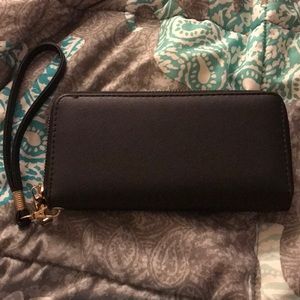 Black Wristlet Wallet